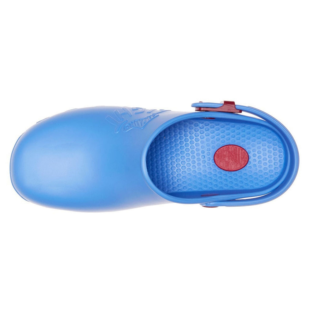 Stuck in Sand Dad Slippers Blue